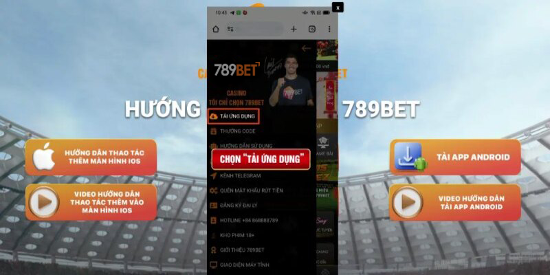 Cách tải app 789Bet siêu tốc cho cả iOS/Android