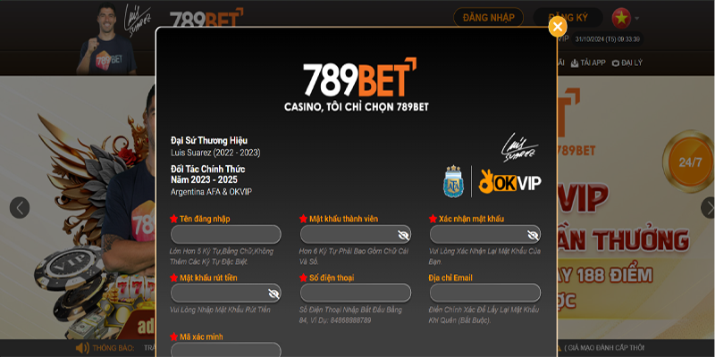 Quy trình đăng ký 789Bet chi tiết trong 5 bước