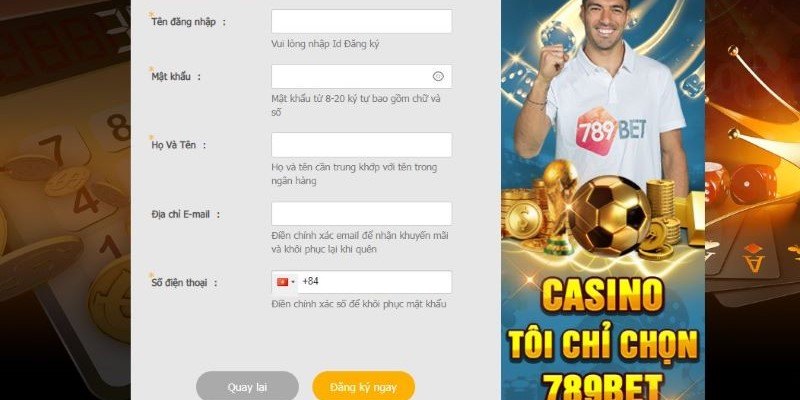 Tổng hợp lưu ý cần nhớ khi đăng ký 789Bet